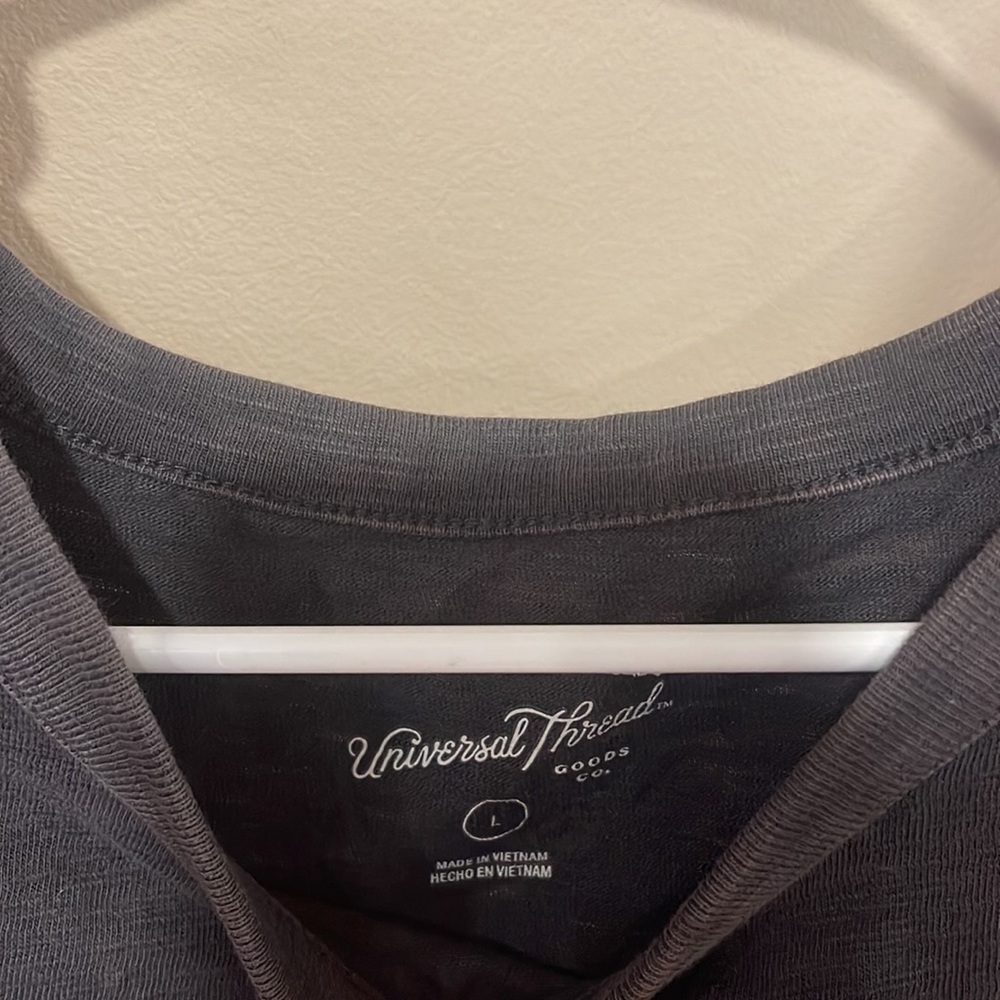 Woman’s AcidWash Grey Sleeveless Dress - Picture 2 of 6